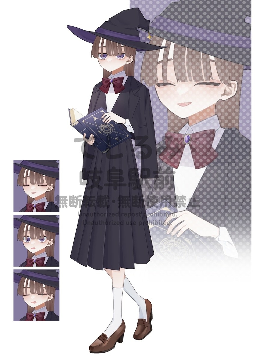 ポップでかわいいキャラデザ、立ち絵の制作します TRPG・配信・ゲーム・動画などご自由にどうぞ！三面図も可 イメージ3