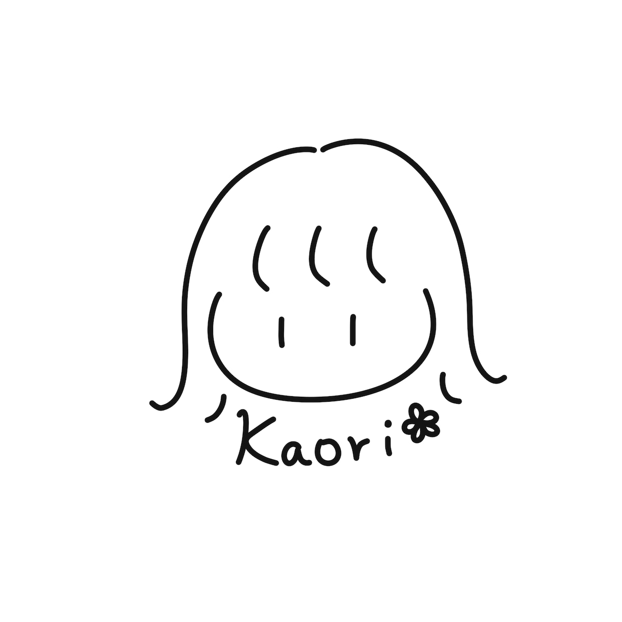 即日可★シンプルかわいいアイコン描きます シンプルだけど個性的な線画アイコンお描きします♪ イメージ5