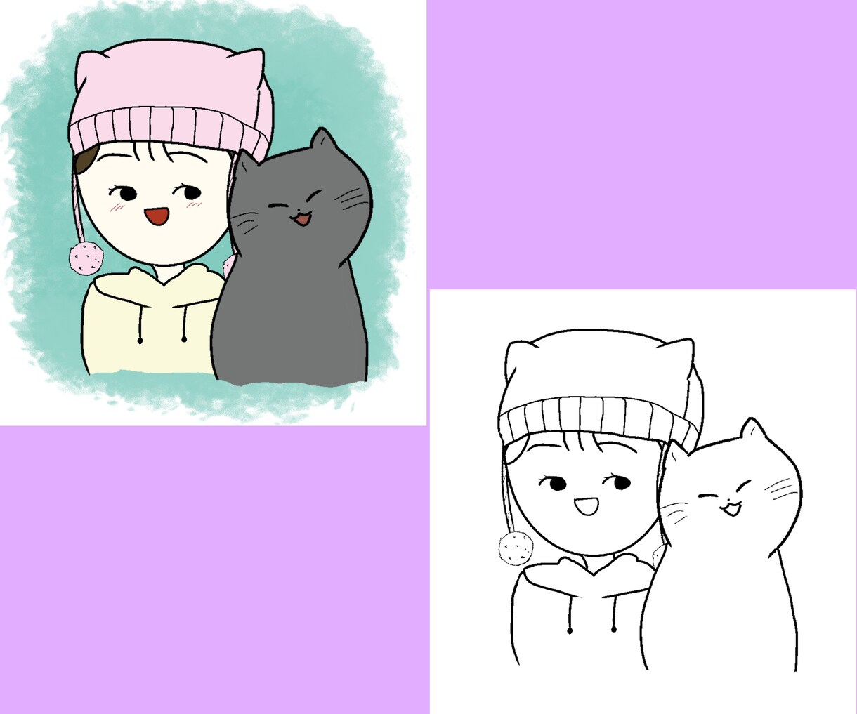 ゆるかわアイコン描きます ご自身やペット等の似顔絵も可！ イメージ3
