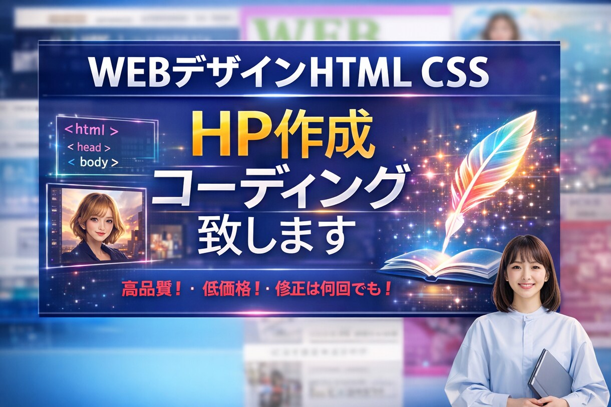 LP作成、HP作成致します 迅速、丁寧に対応いたします。お見積りご相談歓迎！ イメージ1