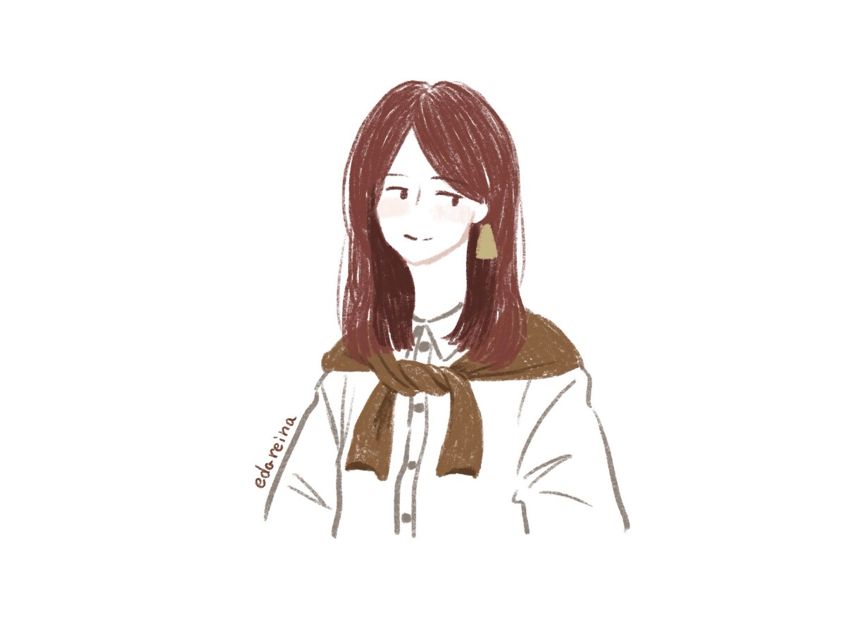 おしゃれでシンプルなSNS用アイコンを描きます 柔らかい雰囲気のイラストを描きます。アイコン・挿絵などに。 イメージ8