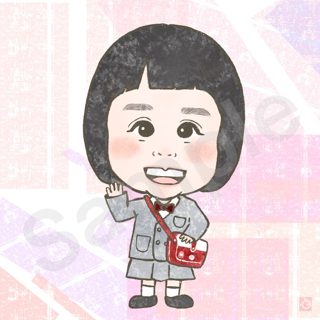 プロフィール画像★ほんわかかわいい似顔絵描きます 【先着20件限定価格！】アイコンや記念日のプレゼントに イメージ4