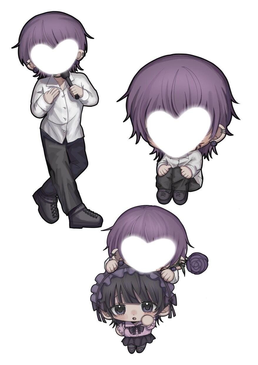 好きなキャラクターをミニキャラ化します 可愛くキャラクターを絵描きます イメージ4