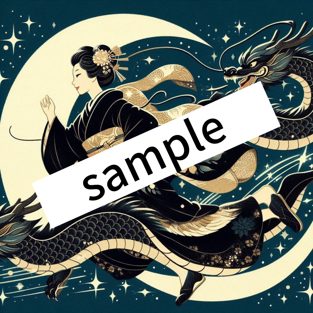 あなたの龍と繋がり、あなた専用の龍画を描きます あなたの龍を可視化することで龍とのつながりを深めます イメージ8