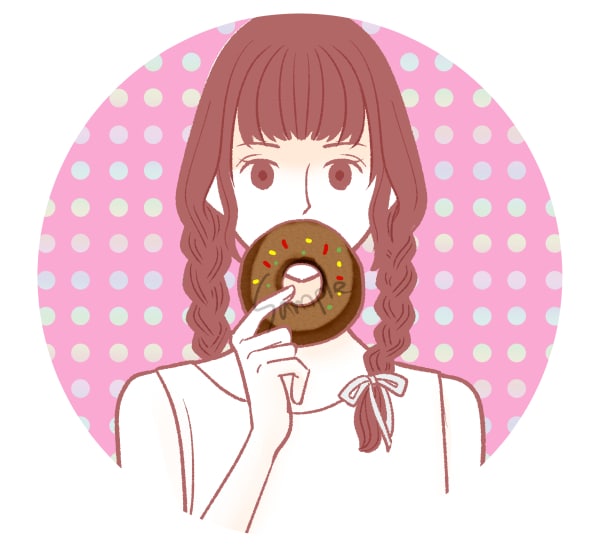 ポーズ自由!バストアップのイラストを描きます アイコンにも。シンプルで清潔感ある絵柄です。商用OK。 イメージ3