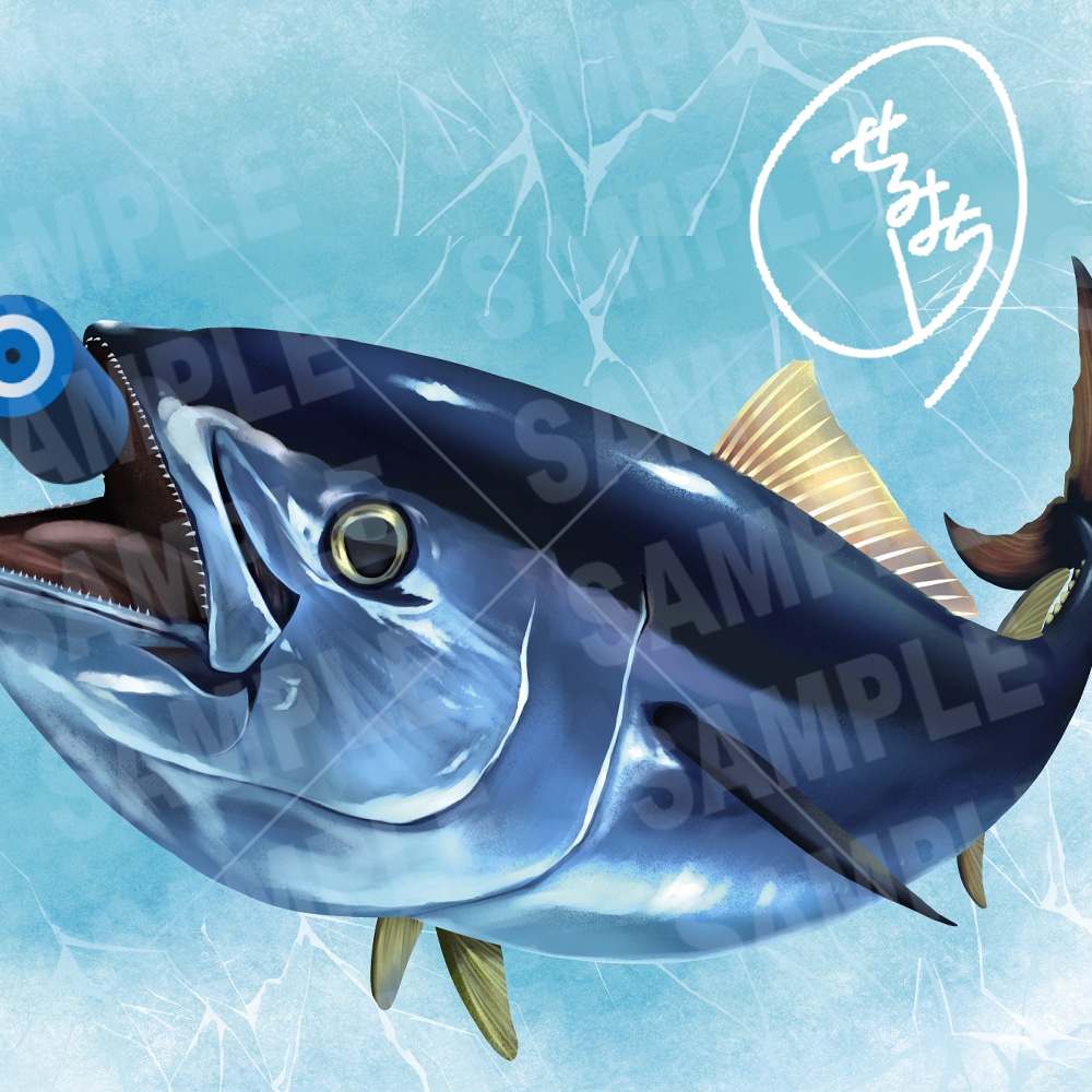 あなたの好きなこだわりの魚イラストお描きします 田舎で釣りばかりしていたから描ける魚イラストお描きします。 イメージ2