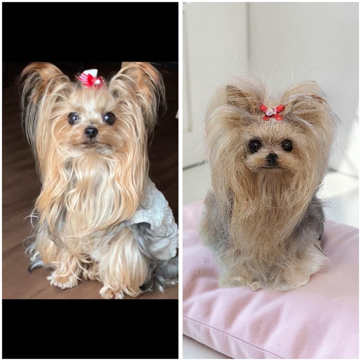 大切な愛犬さんをお作りします うちのコ羊毛フェルトワンコオーダー イメージ6