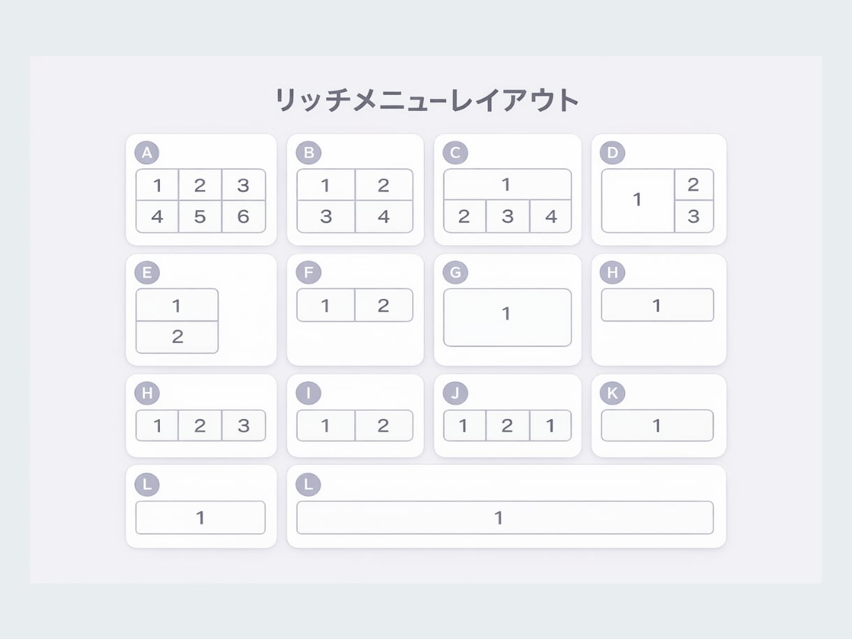 公式LINEリッチメニュー/メッセージを作成します マーケター✖️色彩デザイナー 専門家視点で「使われる」設計 イメージ5