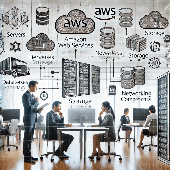 AWS上にWEBアプリ用の構成を構築します ご要望を聞きながら構築いたします。 イメージ1