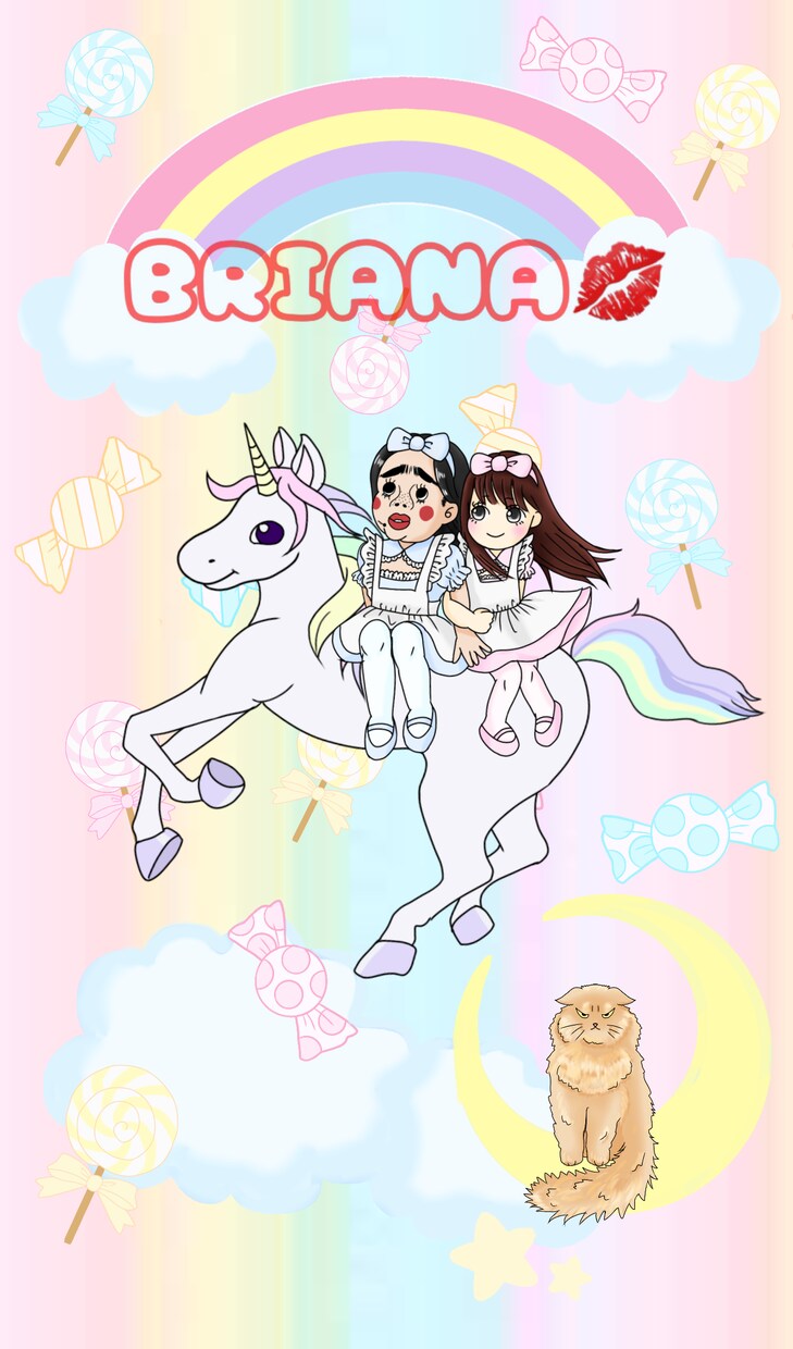 あなたの好きをいっぱい詰め込んだイラストを描きます イラスト似顔絵アイコン作成なんでもござれ！！！ イメージ1