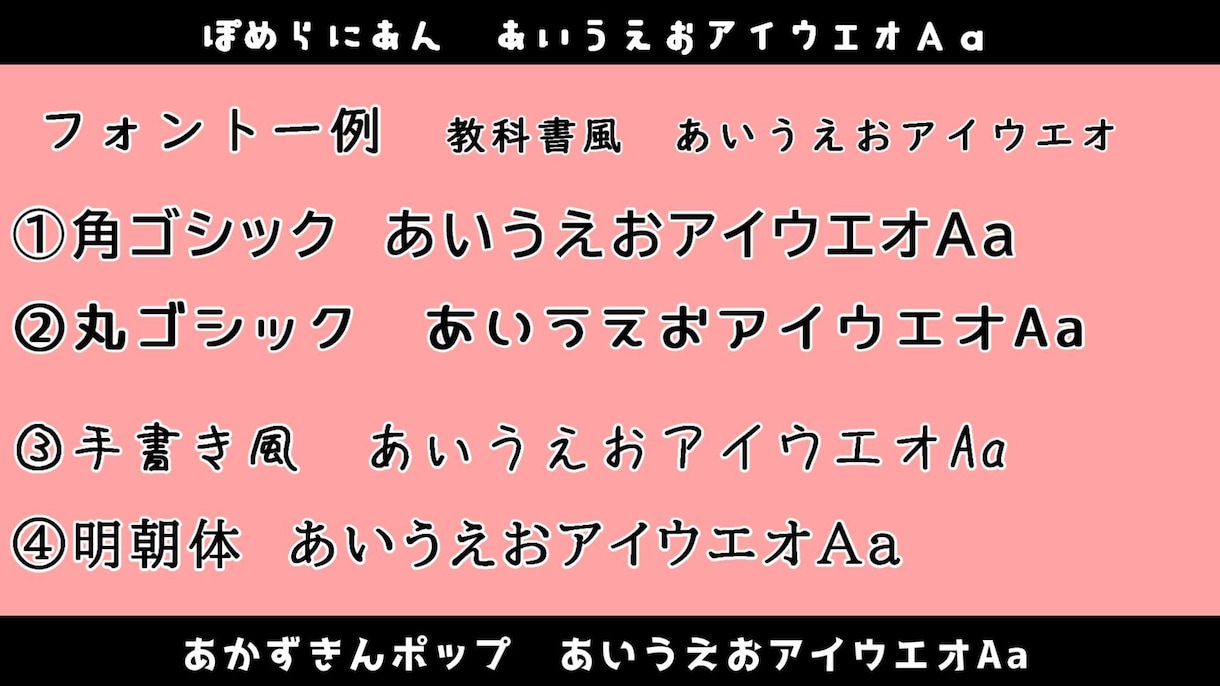 YouTube用などの動画に簡易テロップ入れます ★カット編集なし☆シンプルプラン☆ イメージ2