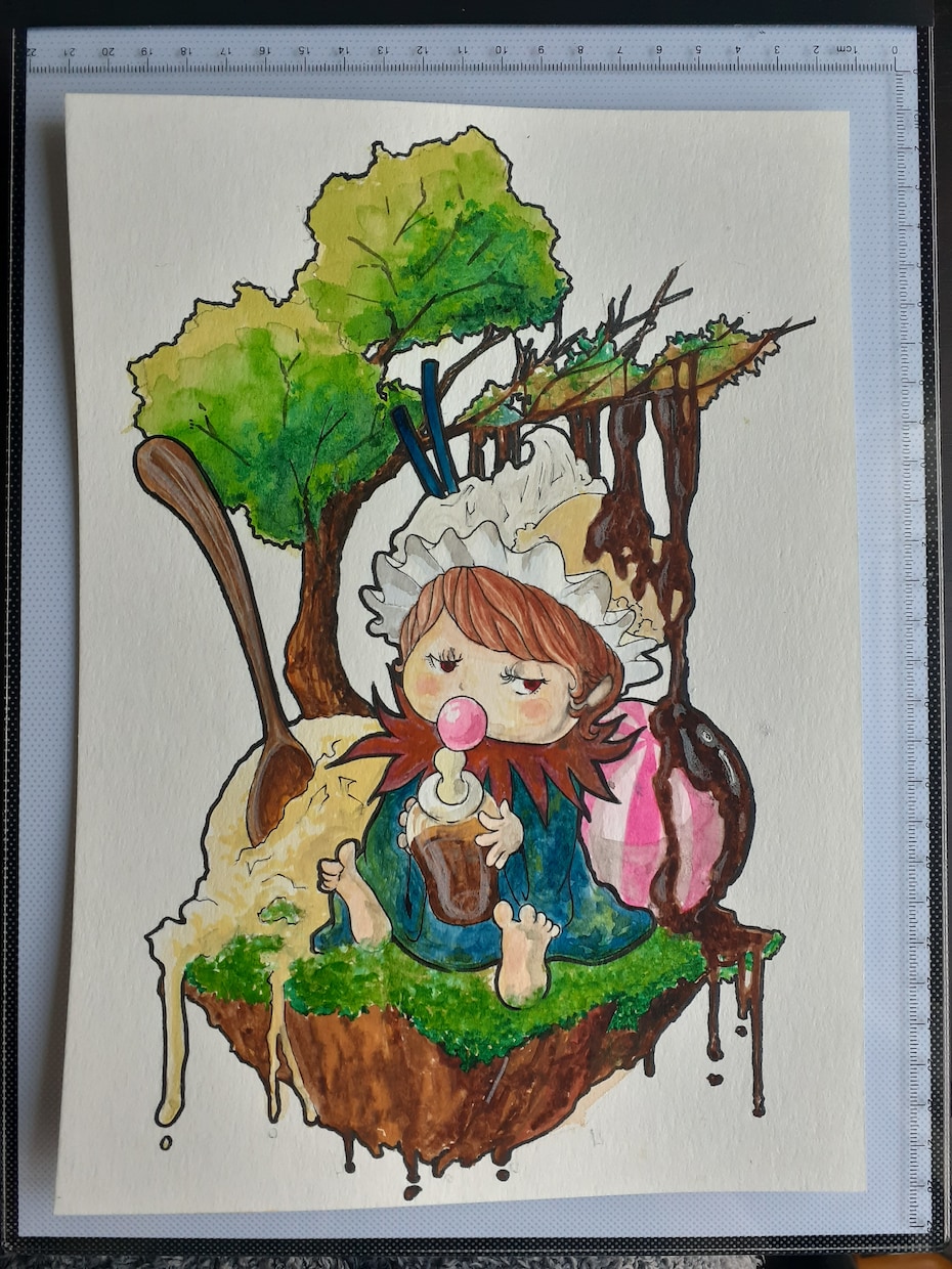 バーテンダーが描く!カクテルのキャラクター作ります 好きなカクテルを自分だけのキャラクターにして楽しみませんか? イメージ2