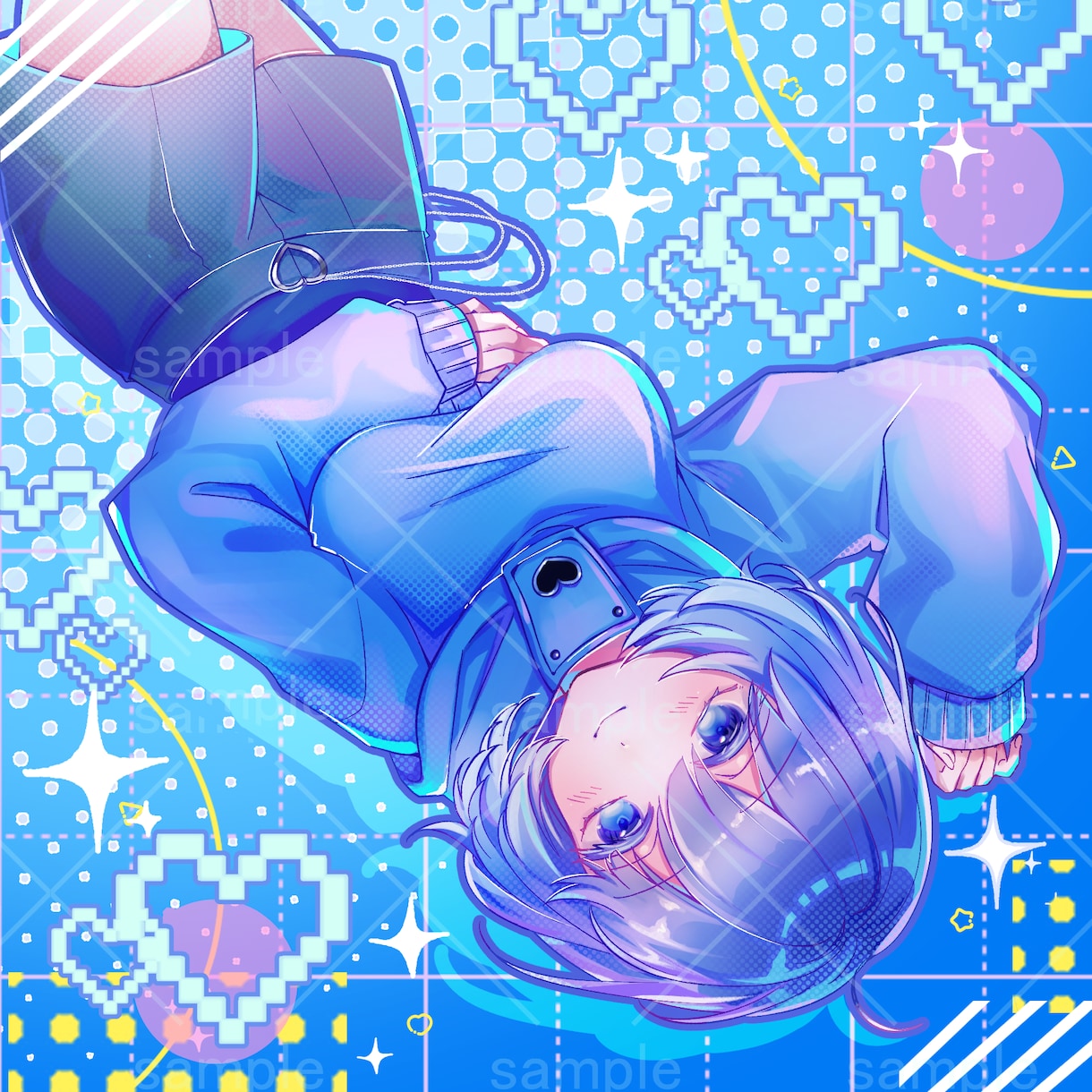 かわいくポップなイラスト制作します VTuber、Vライバー、個人観賞用なんでも！ イメージ4