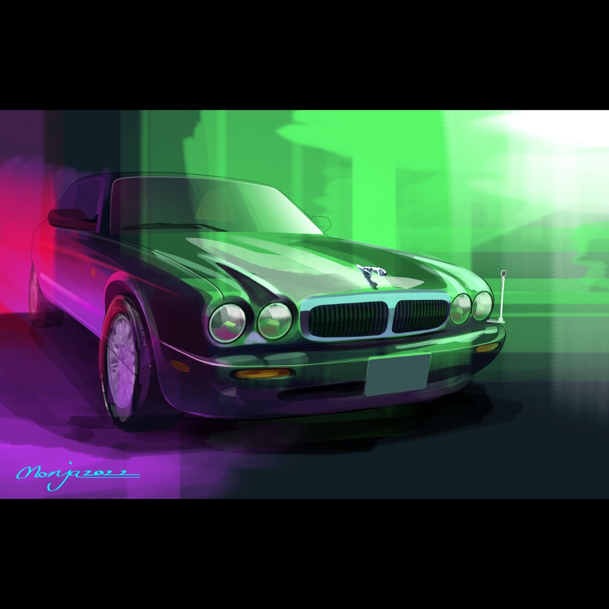 あなたの愛車・バイクのアートイラストを描きます カーデザイナーが愛車のデジタルアートイラストをお描きします! イメージ3