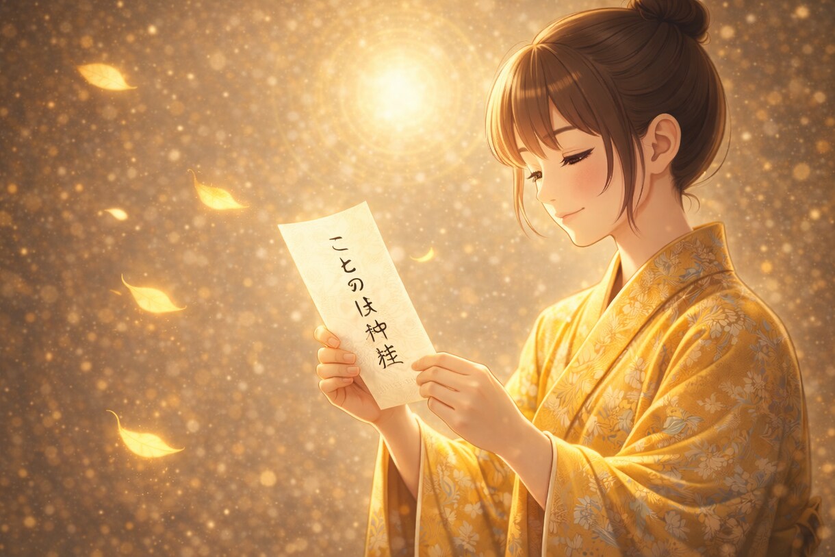 全10項目♪ことのは神籤【ことのはみくじ】伝えます 今のあなたに届く、神さまのメッセージ言の葉を10項目でお伝え イメージ1