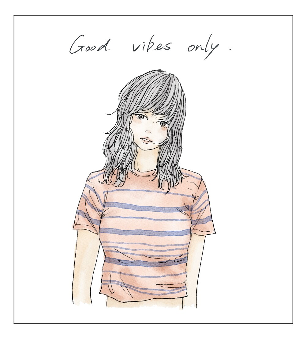 オシャレで素敵な女性のイラストお描きします お誕生日プレゼントや似顔絵、アイコンにも！◎ イメージ4
