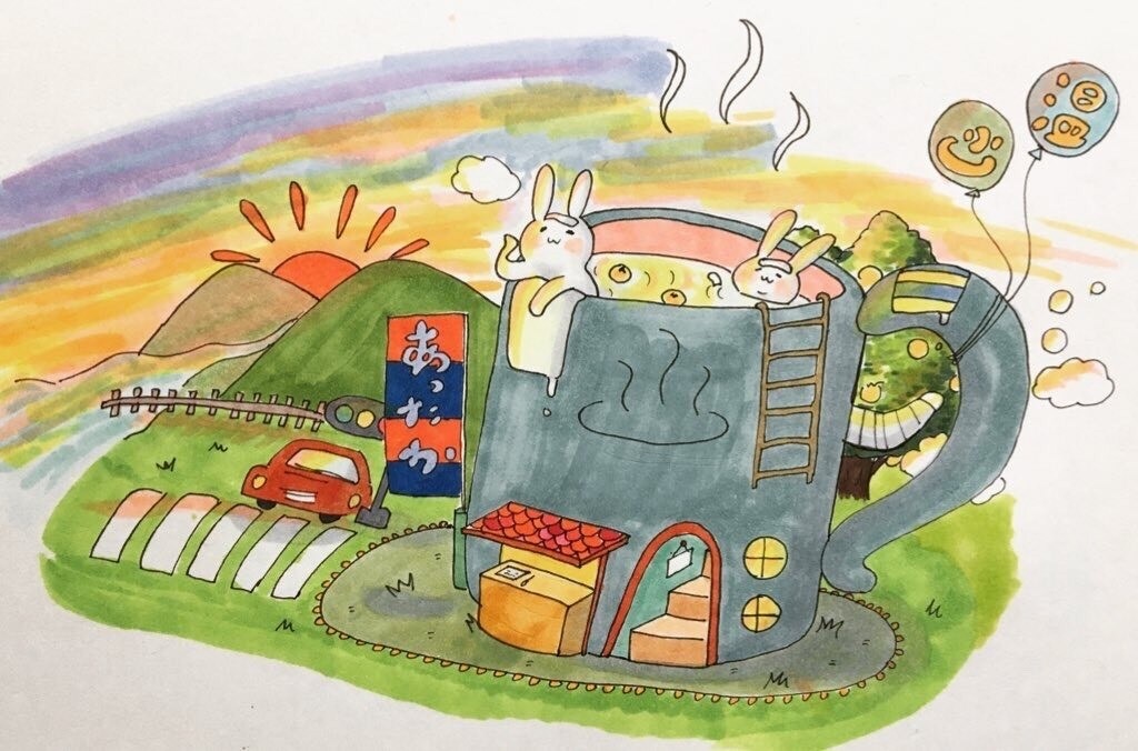 部屋に飾る額縁付きのイラストを販売しています ゆるくて可愛い絵が好きな方、玄関などに飾りたい人にオススメ イメージ4