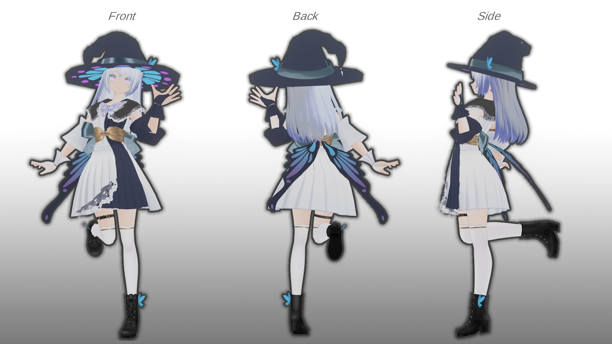 VRChatやclusterのアバター制作致します VRoidでの作成。デフォルメモデルも可。 イメージ5