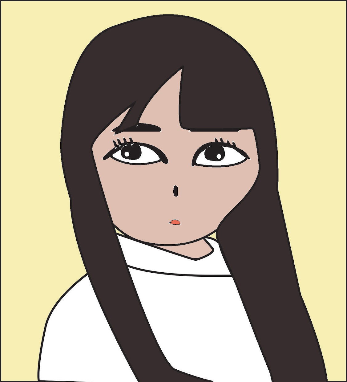 アンニュイ系な似顔絵イラスト描きます SNSのアイコンなどにどうぞ！ イメージ2