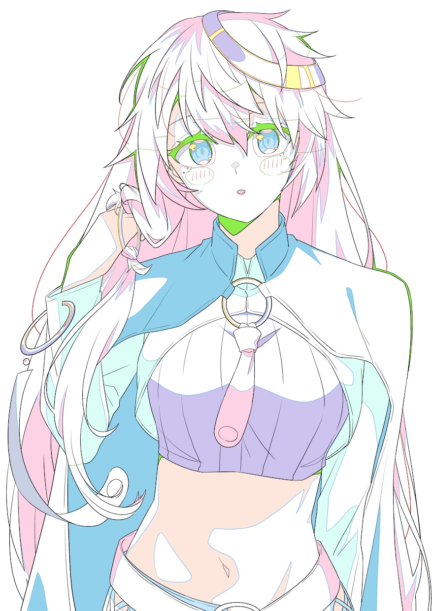 アニメ原画風イラスト制作いたします アニメーター歴あり！綺麗な線画を提供します イメージ4