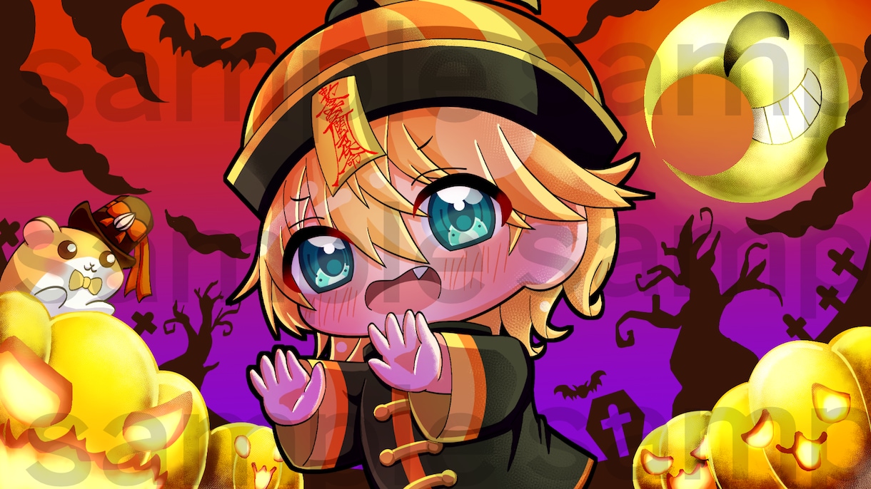 皆様に合わせたミニキャラSDイラスト描きます 配信やSNS等で使うミニキャラSDイラスト イメージ2