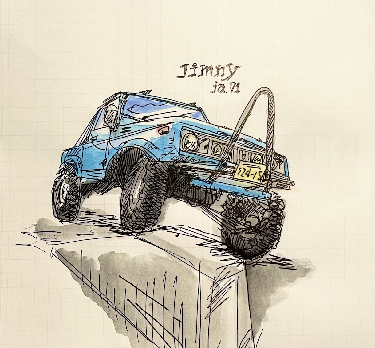 愛車の似顔絵描きます あなたの愛車の似顔絵描きます！アルバムやインテリアに！ イメージ1
