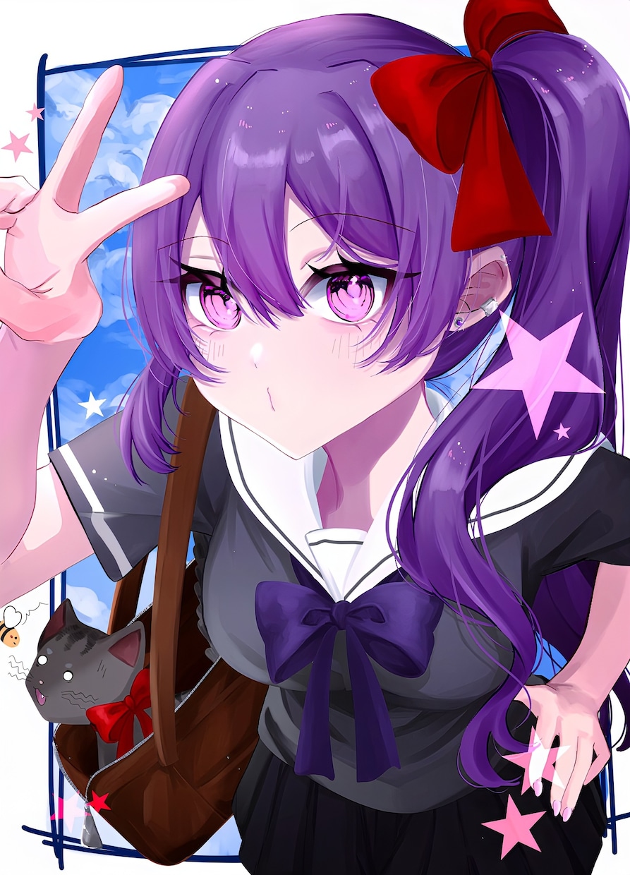 SNS用のアイコン＆イラスト描きます YouTubeの歌ってみたや、サムネイルイラスト作成します イメージ2