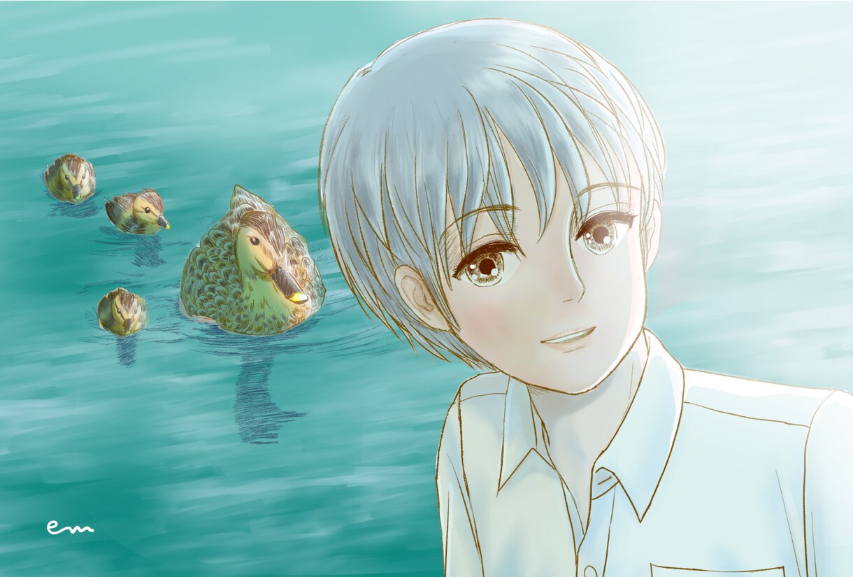 デザイナーで漫画描き。商業利用可イラスト描きます カットイラストから描き込み背景入りまで。小説の表紙などにも イメージ3