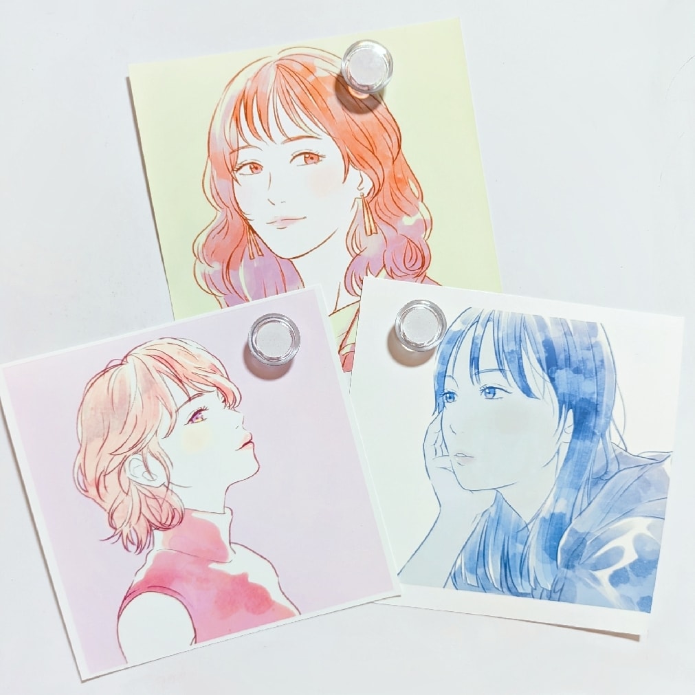ふんわり大人可愛い✿雰囲気重視のイラストを描きます カラフル水彩でお洒落にきめる！他とは違うワンランク上の魅力を イメージ10