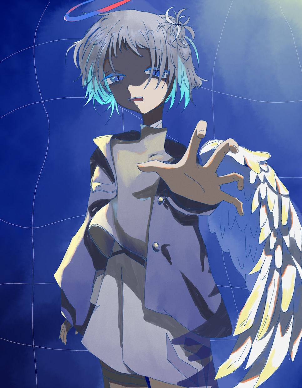 中性的なイラスト描きます 鋭い線と彩度の高い塗りで目を惹きつけます イメージ6