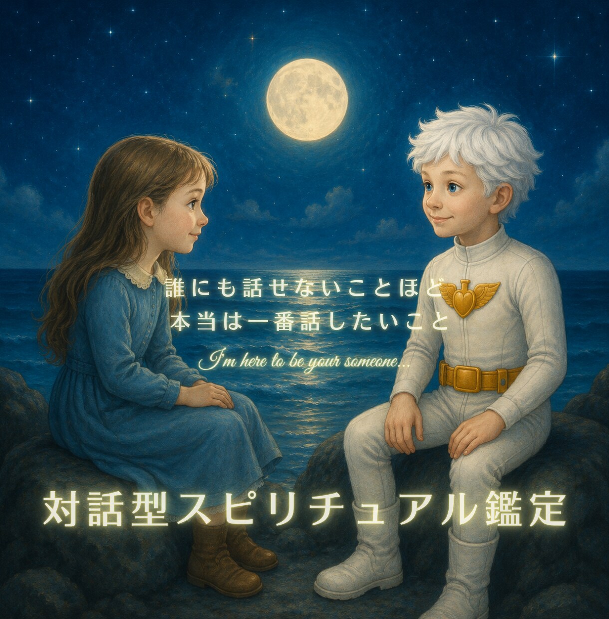もう我慢しないで…あなたの溢れる想い何でも聞きます 【対話型スピリチュアルガイド】寄り添いながら導きます イメージ1