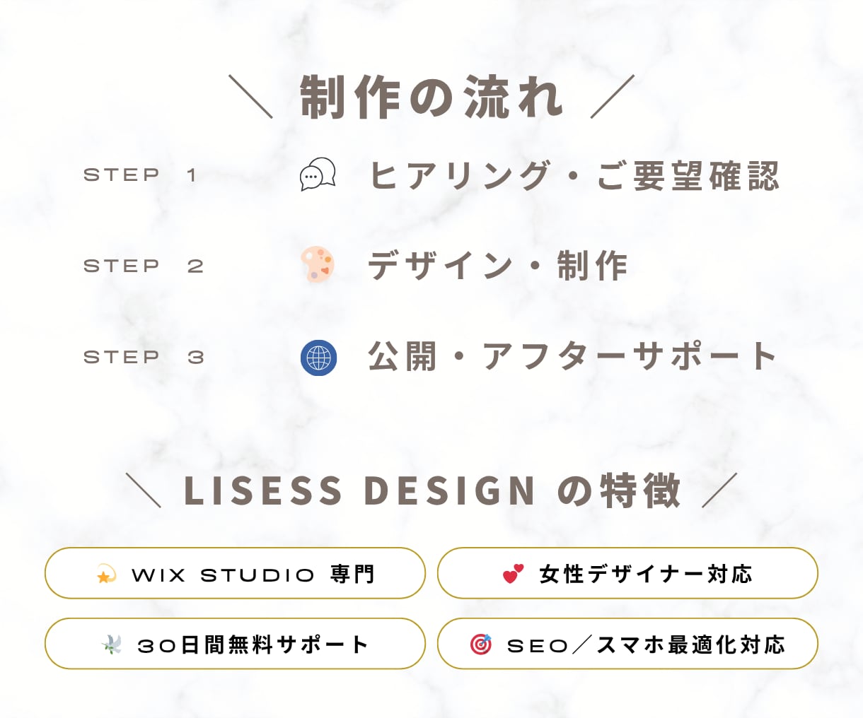 美容・エステHP デザイン制作します 美容特化×集客導線デザイン設計 イメージ10