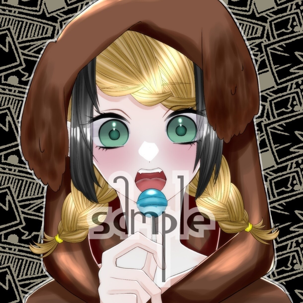 SNS用アイコンお描きします Twitter、他SNSでご利用いただけます☀ イメージ3