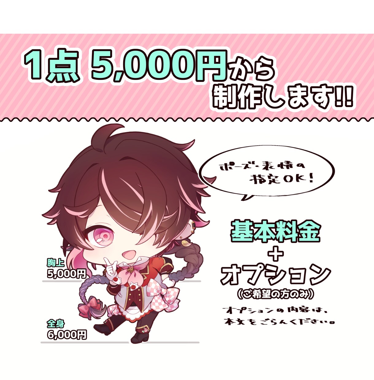 ぷにっとかわいいミニキャラ描きます とびきりかわいいデフォルメイラストをお探しのあなたへ！ イメージ2