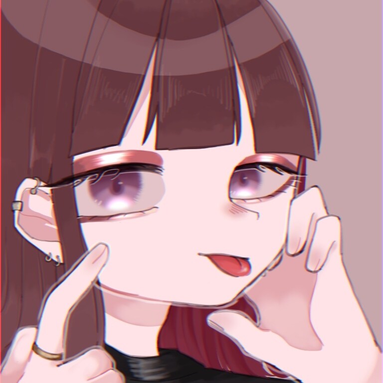 SNSのアイコンをお探しの方！イラスト描きます 可愛い女の子のアイコンでSNSを華やかに！ イメージ3