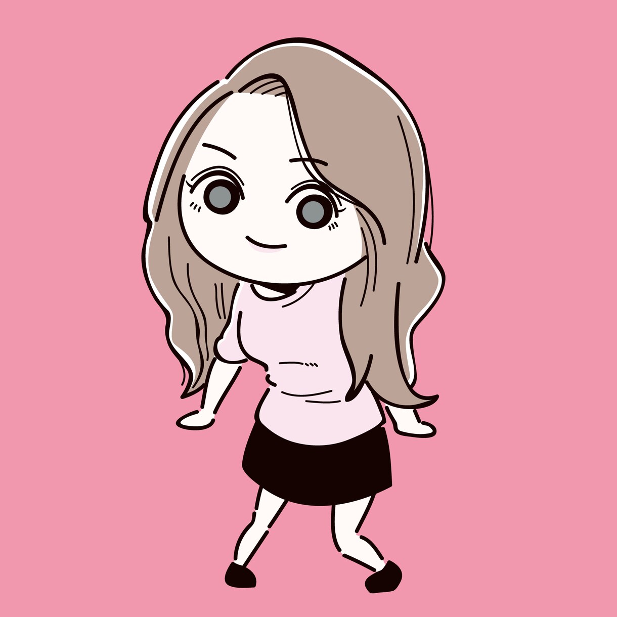 ゆるくて可愛いポップなSNSアイコン描きます 何に使ってもOK！あなただけのオリジナルイラスト作ります！ イメージ8