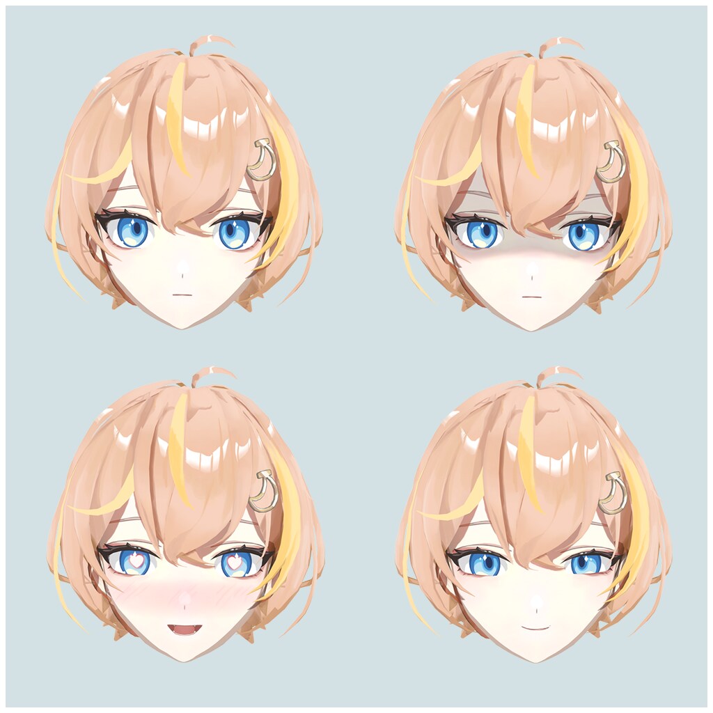 VTUBERやVRChatー等，3Dモデル製作ます 様々なvtuberソフトに対応可能 イメージ3