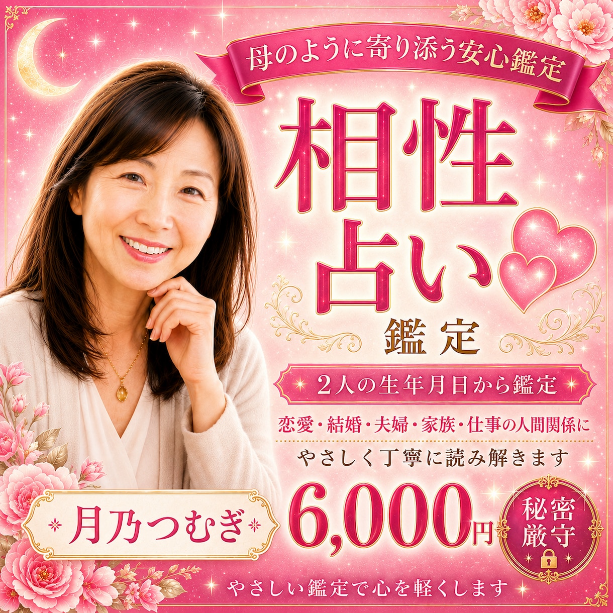 恋愛相性と復縁結婚を占います 生年月日で2人のご縁を丁寧鑑定 イメージ1