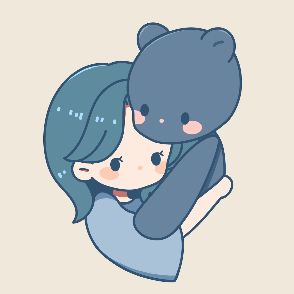 ポップでかわいいSNSアイコン描きます 他と差がつくアイコン｜プレゼント・名刺・ウェディングにも◎ イメージ2