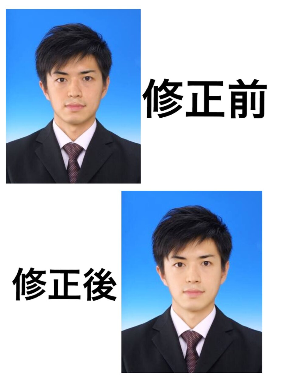 【あなたの顔写真などを美しくはっきりとした印象にします】 イメージ2