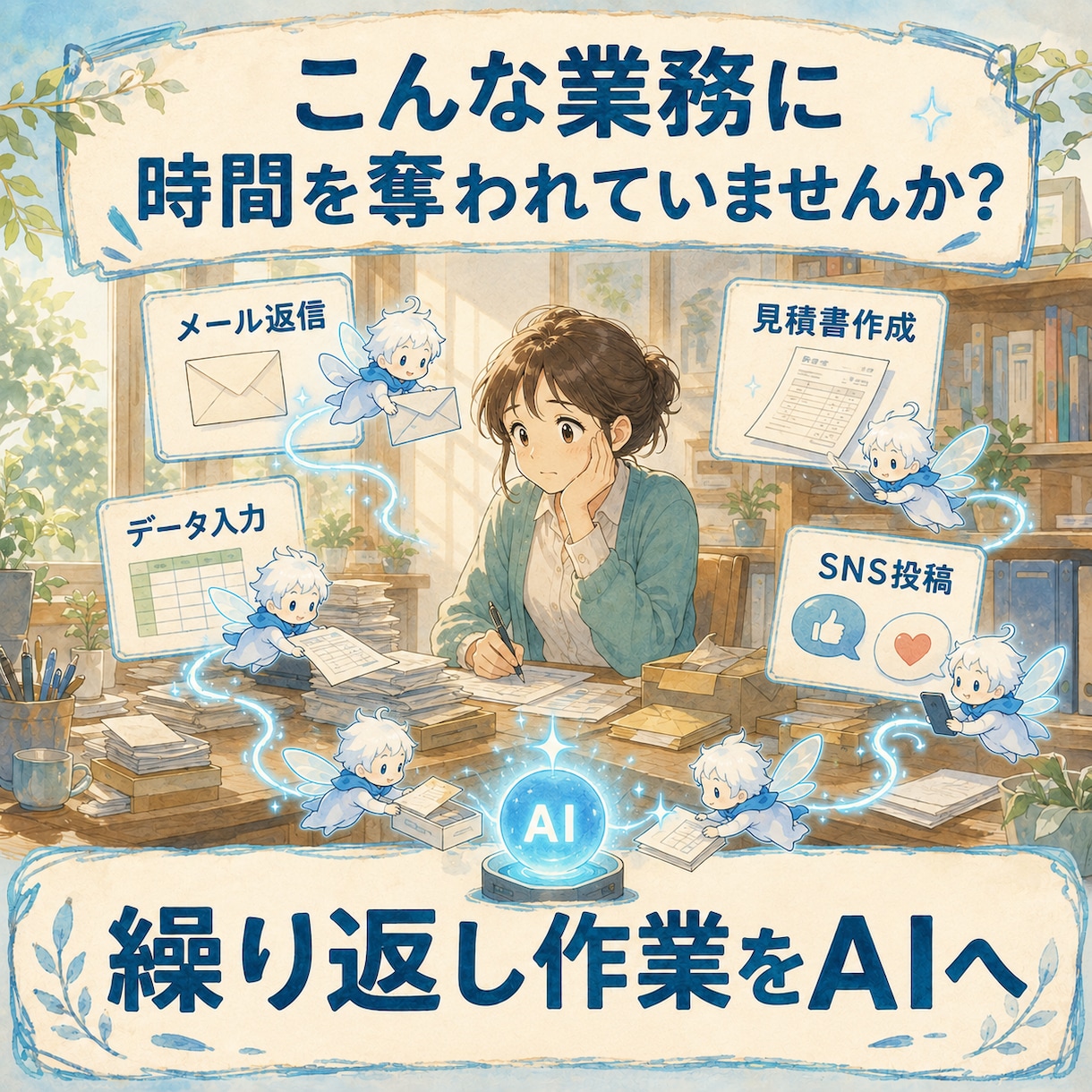 人を増やさず実務が回る御社専用AIを作ります AIを使い切れない企業へ。設計から現場定着まで一貫支援 イメージ2