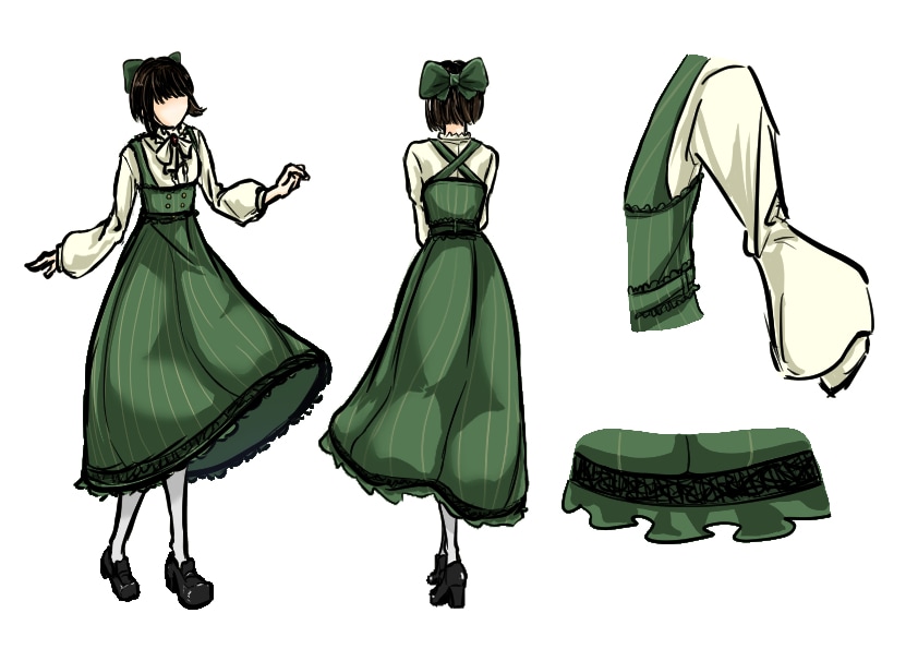 夢の衣装をデザインします 想像を現実に。あなたが求めるお洋服ラフを描く イメージ1