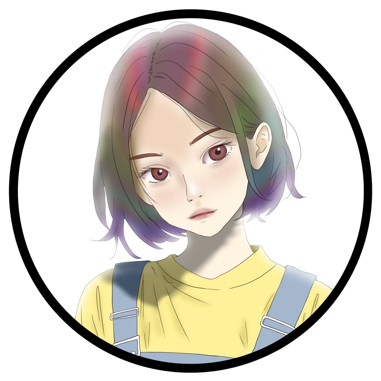 アイコン描きます SNSの唯一無二の人物アイコン描きます。 イメージ3
