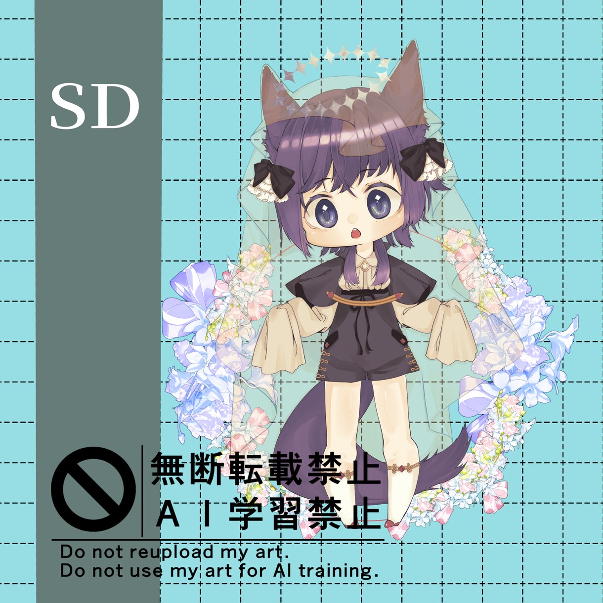 可愛い栄えるSDお仕立てます SDキャラクターIRIAMなどでご使用いただけます イメージ2