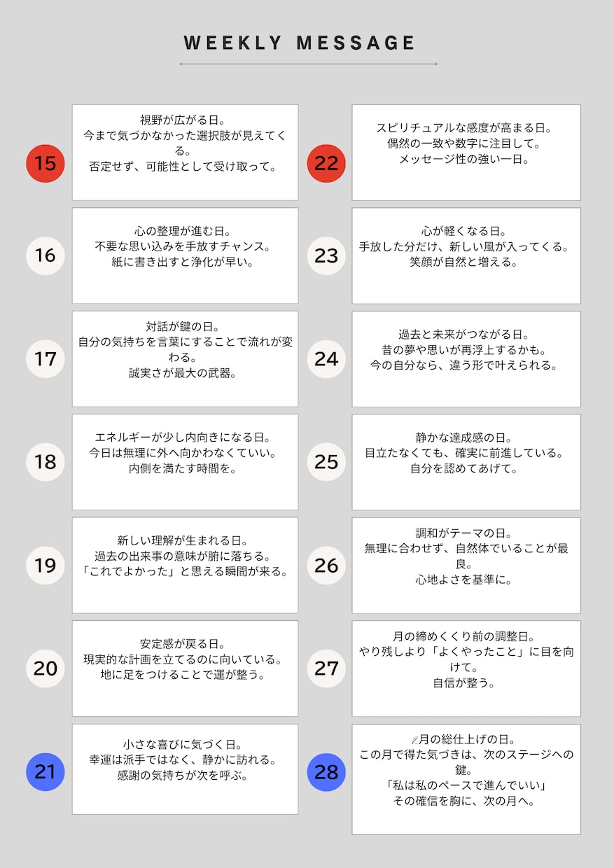 あなた専用の占いカレンダー作るよ宜しくお願いします 四柱推命、九星気学、東洋占星術で作る占いカレンダー。 イメージ4