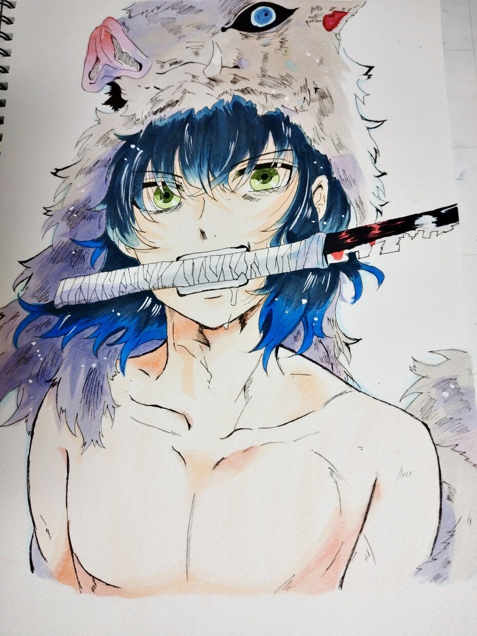 色紙にご希望のキャラクターを描きます コピックで色紙に鮮やかに仕上げます。 イメージ4