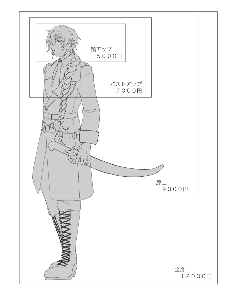 キャラクターのイラストを描きます SNS等のアイコンや1枚絵など用途にあったイラストを描きます イメージ6