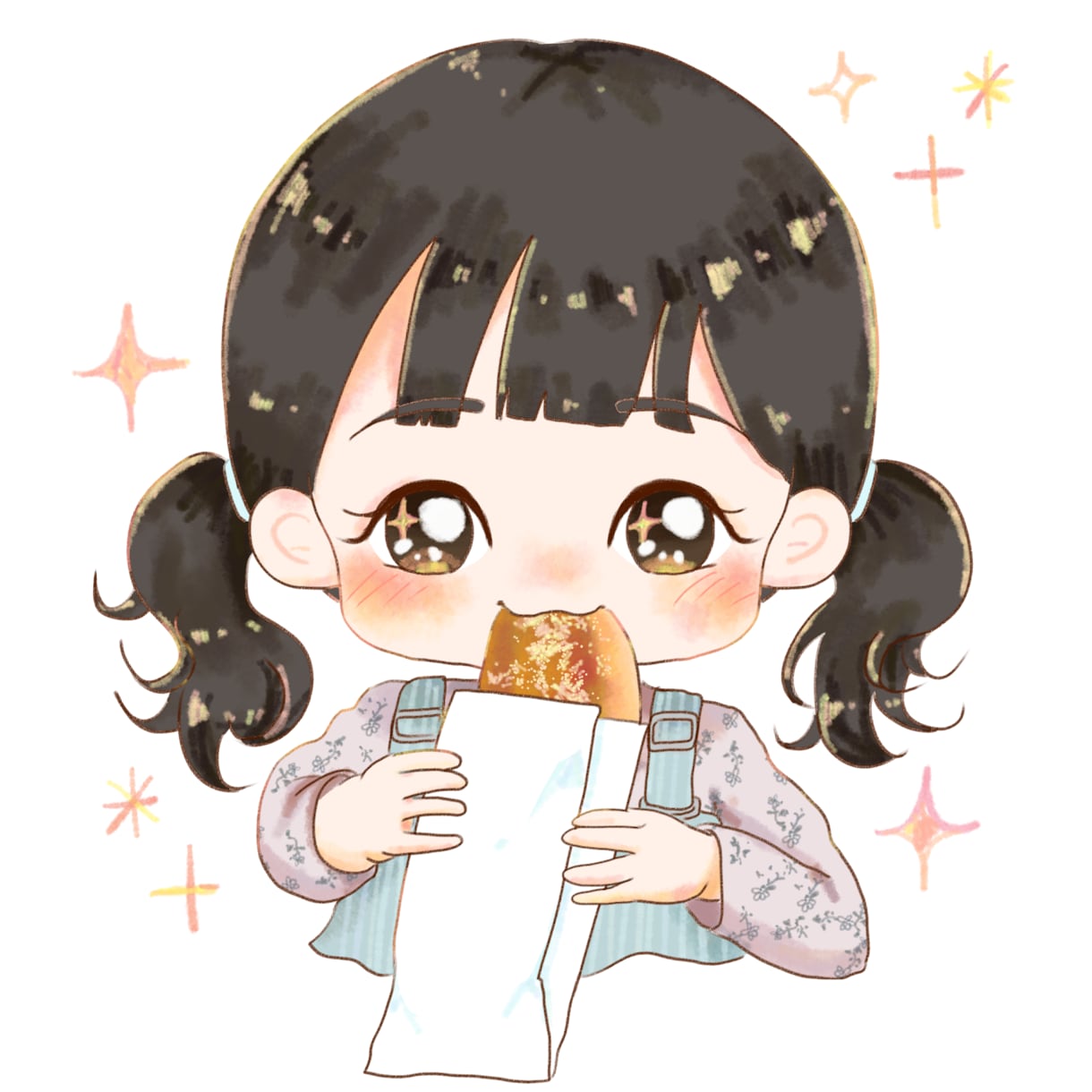 おしゃれ&ポップで可愛い似顔絵描きます 最短3日で納品！SNSアイコン、名刺や大切な方への贈り物に♡ イメージ4
