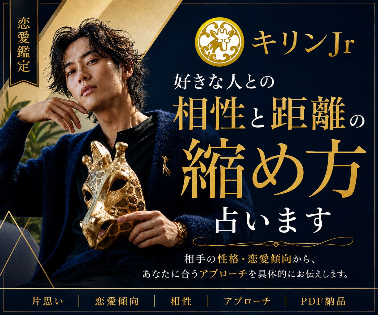 好きな人との相性と、距離の縮め方を占います 相手の性格・恋愛傾向から、距離の縮め方を具体的にお伝えします イメージ1