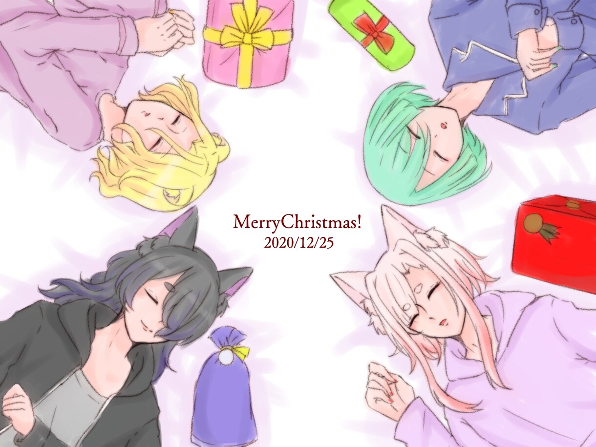キラキラ＆彩度高め☆イラスト制作します ビビットカラー×かわいい♡強めのイラストで目立っちゃおう♡ イメージ9